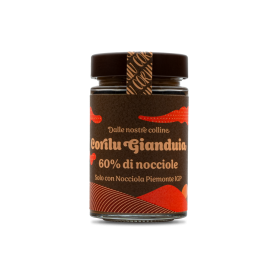 Crema Corilu 60% di Nocciole Piemonte IGP Gianduia